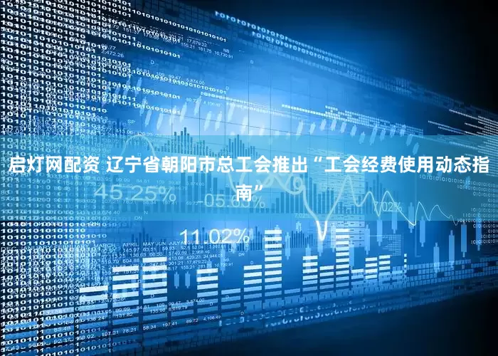 启灯网配资 辽宁省朝阳市总工会推出“工会经费使用动态指南”